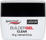 Скульптурный гель для ногтей 14гр BuilderGEL Clear LED/ UV Supernail