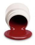 Цветной гель для наращивания ногтей "Красный" 7гр Red Carpet #122 NSI