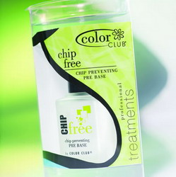 Пре-база против скалывания лака, Chip Free Color Club, купить антисептик для ногтей