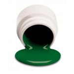 Цветной гель для наращивания ногтей "Зеленый" 7гр Kelly #9 NSI
