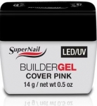 Камуфлирующий розовый гель Cover Pink LED\UV Gel SuperNail 14 гр