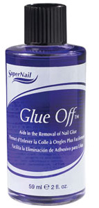 Жидкость для снятия акриловых ногтей, Средство для размягчения клея, купить Glue-off, SuperNail